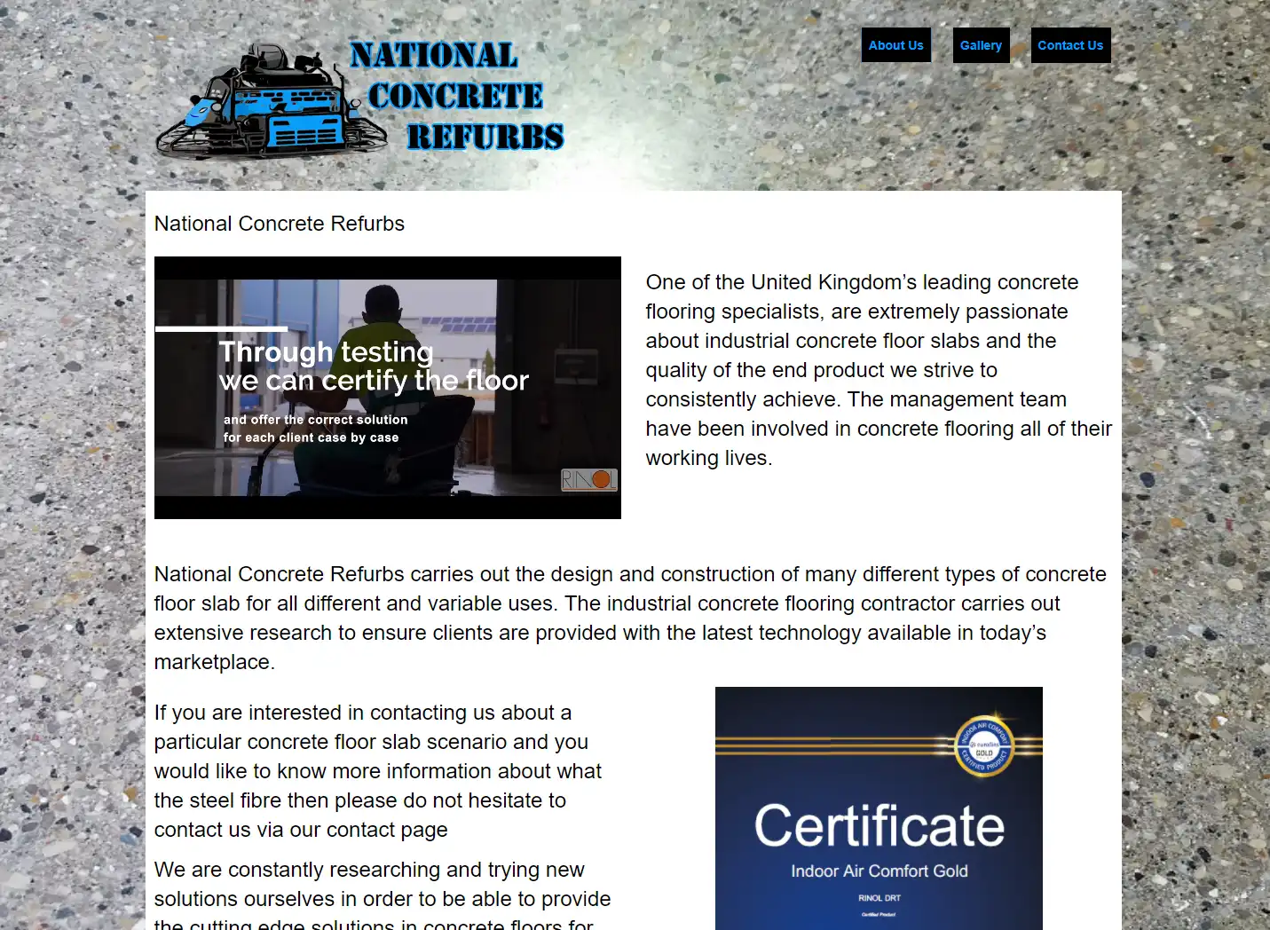 National Concrete Refurbs