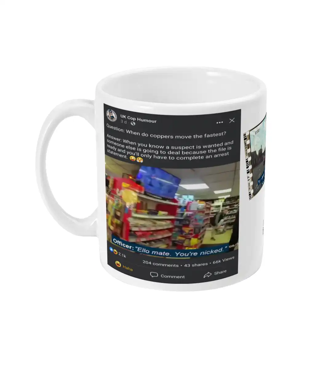 You are nicked mug